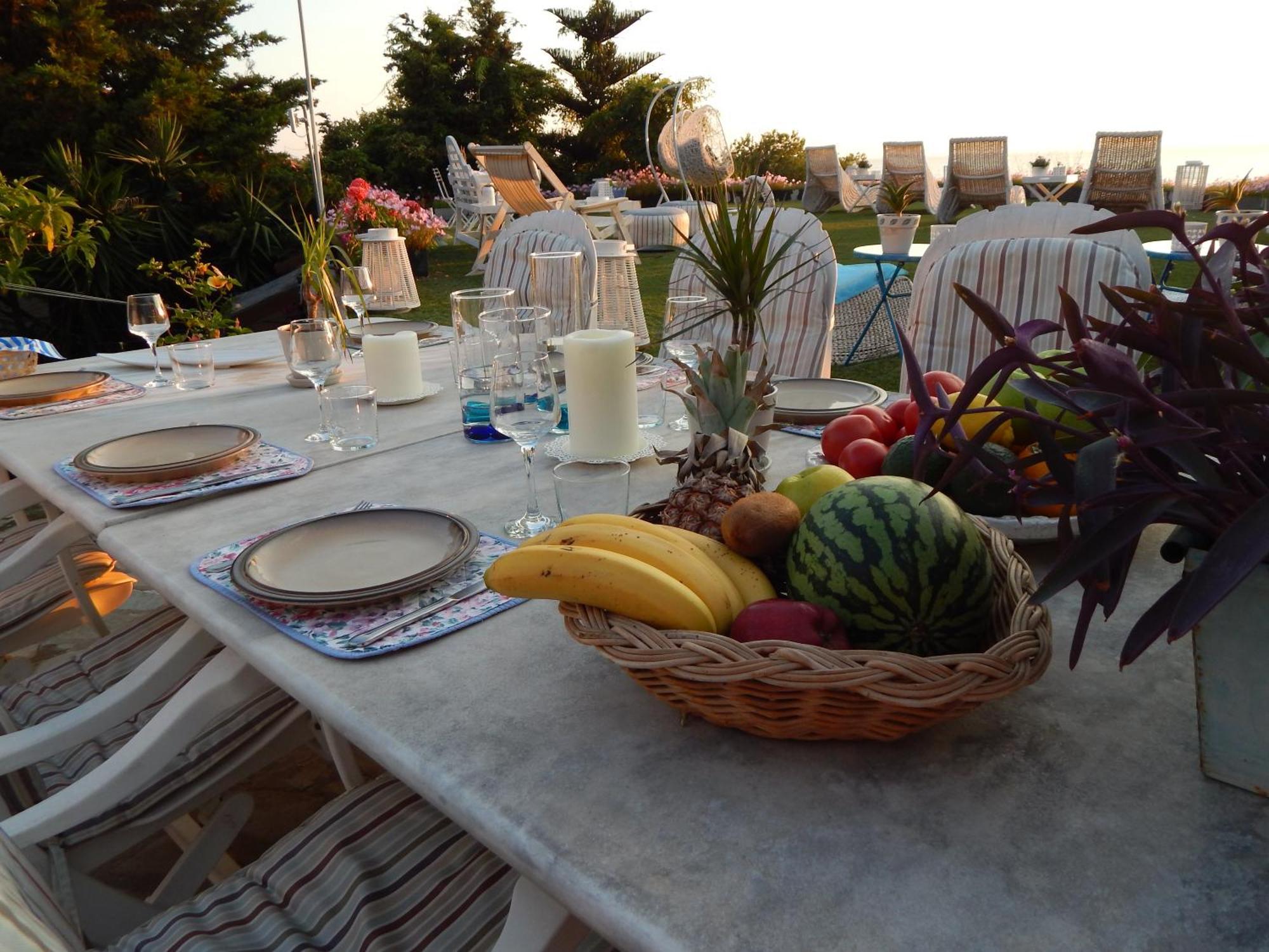 Palmina Mare Villa And Studios Paralia Vrachou Exterior foto