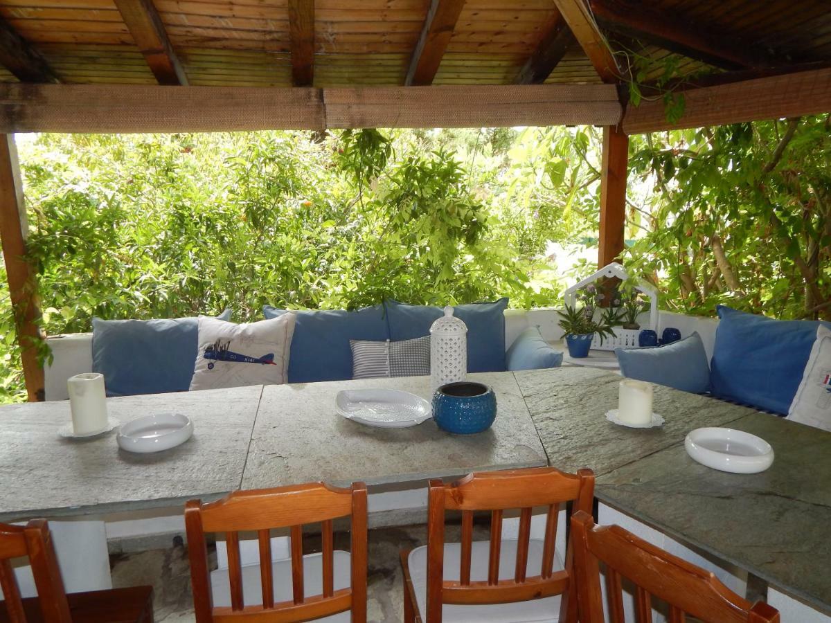 Palmina Mare Villa And Studios Paralia Vrachou Exterior foto